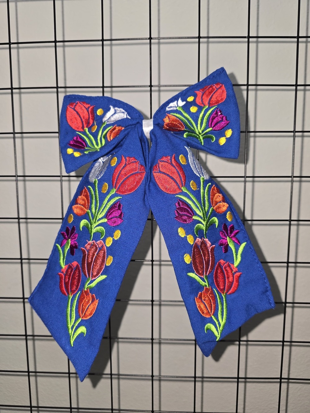Embroidered Bow